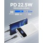 INIU Power Bank, Mini 22.5W 20000mAh Bateria Externa Carga Rapida, Bateria Portatil PD3.0 QC4.0, Powerbank USB C Input & Output