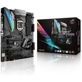 Asus ROG Strix Z270F Gaming - Placa Base para Gaming (4 x PCIe 3.0, HDMI,6 x SATA III, 6 x USB 3.0, HDMI, LGA 1151, Intel HD