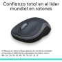 Logitech M185 Ratón Inalámbrico, 2.4GHz con Mini Receptor USB, Batería de 12 Meses, Seguimiento Óptico con Resolución de 1000