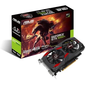 ASUS CERBERUS-GTX1050TI-A4G - Tarjeta gráfica (GeForce GTX 1050 Ti, 4 GB, GDDR5, 128 bit, 7008 MHz, PCI Express 3.0, Velocidad
