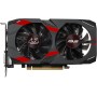 ASUS CERBERUS-GTX1050TI-A4G - Tarjeta gráfica (GeForce GTX 1050 Ti, 4 GB, GDDR5, 128 bit, 7008 MHz, PCI Express 3.0, Velocidad