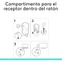 Logitech M185 Ratón Inalámbrico, 2.4GHz con Mini Receptor USB, Batería de 12 Meses, Seguimiento Óptico con Resolución de 1000