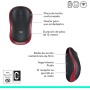 Logitech M185 Ratón Inalámbrico, 2.4GHz con Mini Receptor USB, Batería de 12 Meses, Seguimiento Óptico con Resolución de 1000