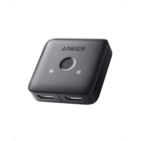Anker Switch HDMI, bidireccional, 4K a 60 Hz, Salida 2 en 1 con Acabado Liso, Compatible con HDR, 3D, Dolby, Compatible con