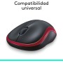 Logitech M185 Ratón Inalámbrico, 2.4GHz con Mini Receptor USB, Batería de 12 Meses, Seguimiento Óptico con Resolución de 1000