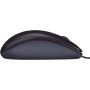 Logitech M90 Ratón con Cable USB, Seguimiento Óptico 1000 DPI, Ambidiestro, PC, Mac, Portátil, Negro