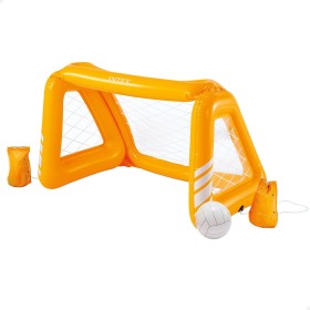 Intex Fun Goals Game - Aufblasbares Wasserballspiel - Wasserballnetz - 140 x 89 x 81 cm