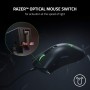 Razer DeathAdder Essential - Ratón Gaming con sensor óptico, 6400 DPI (5 botones programables, interruptores mecánicos, agarres