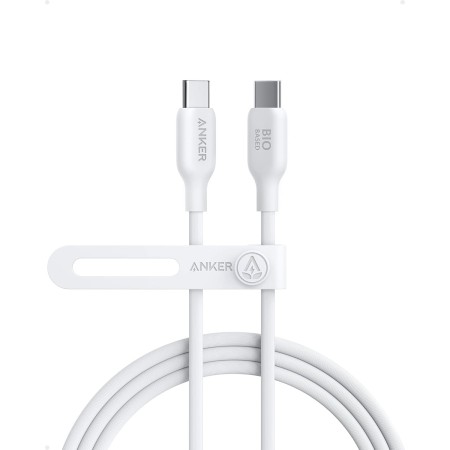 Anker 543 Cable USB C a USB C (240W 180cm), Cable de carga ecológico de base Biológica USB 2.0 para MacBook Pro 2020, iPad Pro