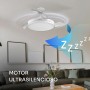 Mellerware - Ceiling Fan with Remote Control Brizy Bright Minimal 40 W | 6 Speeds | Ultra Quiet | 3 Blades 132 Diameter |