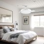Mellerware - Ceiling Fan with Remote Control Brizy Bright Minimal 40 W | 6 Speeds | Ultra Quiet | 3 Blades 132 Diameter |