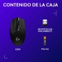 Logitech G305 LIGHTSPEED Ratón Gaming Inalámbrico, Captor HERO 12K, 12,000 DPI, Ultra-ligero, Batería de 250h, 6 Botones