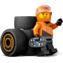 LEGO City Piloto de F1 con Coche McLaren, Juguete de Construcción con Mini Vehículo de Fórmula 1 y Minifigura para Juegos de