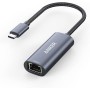 Adaptador USB C de Anker a Ethernet de 2.5 Gbps, Adaptador PowerExpand USB C a Gigabit Ethernet, Adaptador USB C portátil de