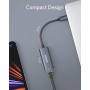 Adaptador USB C de Anker a Ethernet de 2.5 Gbps, Adaptador PowerExpand USB C a Gigabit Ethernet, Adaptador USB C portátil de