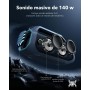 Soundcore Boom 2 Plus Altavoz Bluetooth Potente, 140 W con 2+2 Canales Estéreo, BassUp 2.0, Carga Rápida de 30 W, 20 h de
