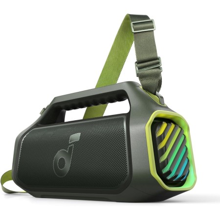 Soundcore Boom 2 Plus Altavoz Bluetooth Potente, 140 W con 2+2 Canales Estéreo, BassUp 2.0, Carga Rápida de 30 W, 20 h de