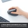 Logitech MX Ratón Vertical Inalámbrico Ergonómico, Multi-Ordenador, 2,4 GHz/Bluetooth con Receptor Unifying USB, Seguimiento