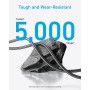 Anker Cable USB C de ángulo recto, 2 cables de carga trenzados de USB-A a USB-C de 90 grados (1,8 m), cable tipo C resistente