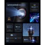 Nebula Anker Capsule 3 Laser 1080p Proyector Portatil, Smart, Wi-Fi, Mini Proyector Portátil, Dolby Digital, Enfoque automático,