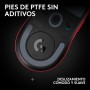 Logitech G PRO X SUPERLIGHT 2 LIGHTSPEED Ratón inalámbrico Gaming, 8K, ligero, 60g, interruptores híbridos LIGHTFORCE, sensor
