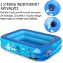 Piscina Hinchable Infantil Summer,100x70cm Piscina Hinchable de Bebés,Piscina Inflable Infantil,Piscina de Agua para
