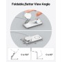Cargador inalámbrico con mag-Safe, estación de Carga iPhone 3 en 1 para Apple Watch, Cargador inalámbrico inductivo Plegable