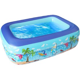 Piscina Hinchable Infantil Summer,100x70cm Piscina Hinchable de Bebés,Piscina Inflable Infantil,Piscina de Agua para