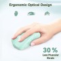 TECKNET Ratón Inalámbrico, 5 Niveles 2600 dpi, 2.4G Ratón Inalámbrico USB Ergonómico, 6 Botones, 24 Meses Duración de Batería,