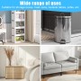 Flintronic 8 Piezas Ruedas para Muebles Pequeñas, Autoadhesivas Ruedas para Electrodomésticos, Ruedas 360 Grados para Muebles,