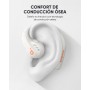 Soundcore by Anker AeroFit Pro Auriculares Bluetooth Inalámbricos de Conducción de Aire, Muy Cómodos, Ergonómicos, Ajuste