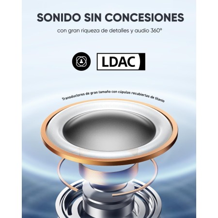 Soundcore by Anker AeroFit Pro Auriculares Bluetooth Inalámbricos de Conducción de Aire, Muy Cómodos, Ergonómicos, Ajuste