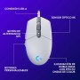 Logitech G203 LIGHTSYNC Ratón USB Gaming con Iluminación RGB Personalizable, 6 Botones Programables, Captor 8K para Gaming,