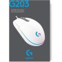 Logitech G203 LIGHTSYNC Ratón USB Gaming con Iluminación RGB Personalizable, 6 Botones Programables, Captor 8K para Gaming,