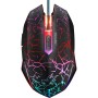 VGUARD Ratón Gaming con Cable, 4 dpi Ajustables hasta 2400, Gaming Mouse Óptico, Ratón Ergonómico Óptico RGB con 6 Botones y LED