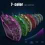 VGUARD Ratón Gaming con Cable, 4 dpi Ajustables hasta 2400, Gaming Mouse Óptico, Ratón Ergonómico Óptico RGB con 6 Botones y LED