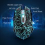VGUARD Ratón Gaming con Cable, 4 dpi Ajustables hasta 2400, Gaming Mouse Óptico, Ratón Ergonómico Óptico RGB con 6 Botones y LED