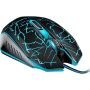 VGUARD Ratón Gaming con Cable, 4 dpi Ajustables hasta 2400, Gaming Mouse Óptico, Ratón Ergonómico Óptico RGB con 6 Botones y LED