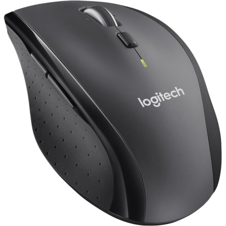 Logitech M705 Marathon Ratón inalámbrico, Receptor Unificador USB de 2,4 GHz, 1000 DPI, 5 Botones Programables, Batería de 3