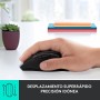 Logitech M705 Marathon Ratón inalámbrico, Receptor Unificador USB de 2,4 GHz, 1000 DPI, 5 Botones Programables, Batería de 3
