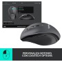 Logitech M705 Marathon Ratón inalámbrico, Receptor Unificador USB de 2,4 GHz, 1000 DPI, 5 Botones Programables, Batería de 3