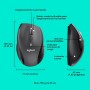 Logitech M705 Marathon Ratón inalámbrico, Receptor Unificador USB de 2,4 GHz, 1000 DPI, 5 Botones Programables, Batería de 3