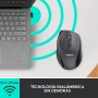 Logitech M705 Marathon Ratón inalámbrico, Receptor Unificador USB de 2,4 GHz, 1000 DPI, 5 Botones Programables, Batería de 3