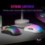 Mars Gaming MMG, Ratón Gaming Compacto 3200 dpi RGB Flow, Switches Mecánicos HUANO, Diseño Ligero Antideslizante, 6 Botones,