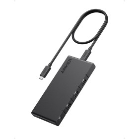 Concentrador USB-C Anker 364 (10 en 1) con Potencia máxima de 100 W, Dos Puertos HDMI 4K, un Puerto Ascendente USB-C y 4 Puertos