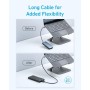 Concentrador USB-C Anker 364 (10 en 1) con Potencia máxima de 100 W, Dos Puertos HDMI 4K, un Puerto Ascendente USB-C y 4 Puertos