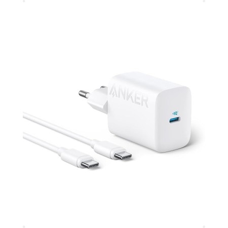 Cargador USB-C de 30 W, Cargador Anker 312 con diseño Compacto, Carga rápida de Alta Velocidad para Samsung S23, MacBook Air,