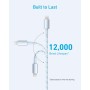 Anker 331 iPhone-Ladekabel, 1m, Premium-Nylon, USB-A auf Lightning, MFi-zertifiziert, für iPhone SE/Xs/XS Max/XR/X/8 Plus/7/6