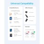 Anker 331 iPhone-Ladekabel, 1m, Premium-Nylon, USB-A auf Lightning, MFi-zertifiziert, für iPhone SE/Xs/XS Max/XR/X/8 Plus/7/6
