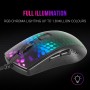 Mars Gaming MMG, Ratón Gaming Compacto 3200 dpi RGB Flow, Switches Mecánicos HUANO, Diseño Ligero Antideslizante, 6 Botones,
